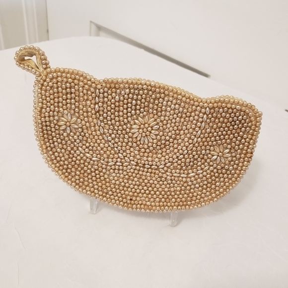 Miranda Beaded Small Clutch - Picture 1 of 7